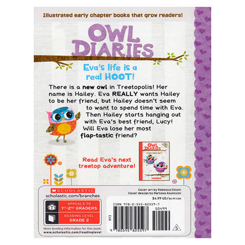 Owl Diaries #04 / Eva and the New Owl (A Branches Book)