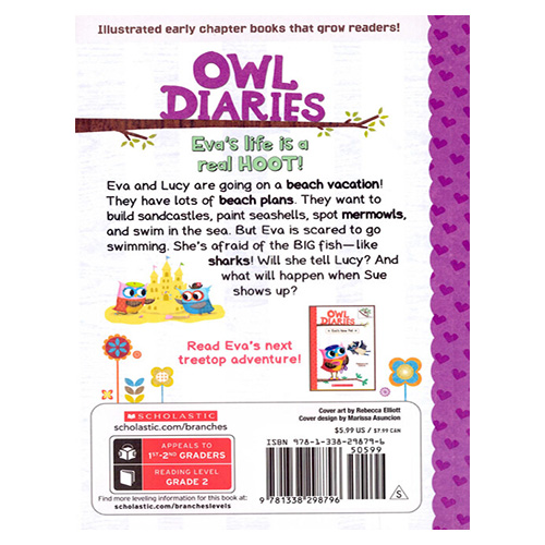 Owl Diaries #14 / Eva at the Beach (A Branches Book)