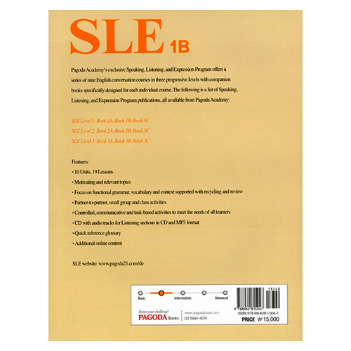 SLE Speaking Listening Expression 1B Student&#039;s Book with MP3 (3rd Edition)
