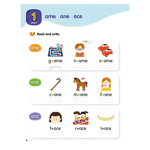 Mighty Phonics 3 Long Vowels Workbook