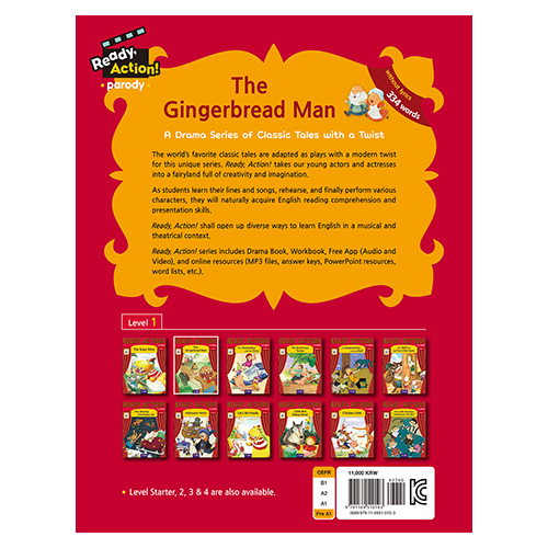 Ready Action 1 Set / The Gingerbread Man (2nd Edition)(2023)