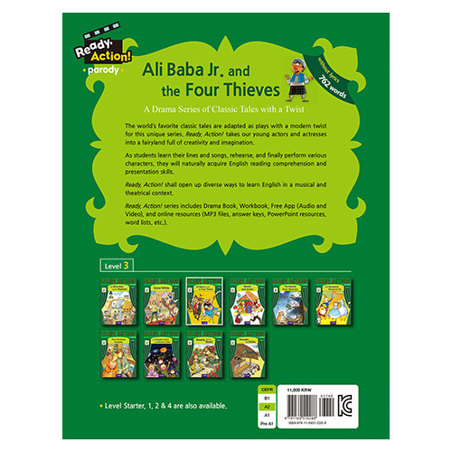 Ready Action 3 Set / Ali Baba Jr. and the Four Thieves (2nd Edition)(2023)