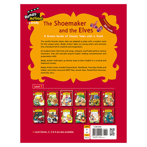 Ready Action 1 Set / The Shoemaker and the Elves (2nd Edition)(2023)