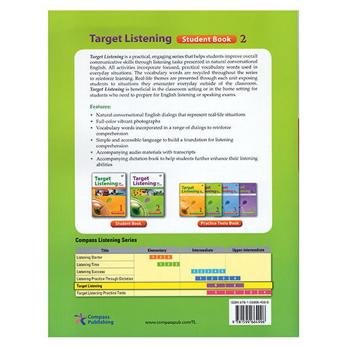 Target Listening with Dictation 2 Student Book with MP3 CD