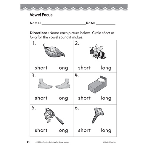 Foundational Skills Phonics for Kindergarten Student&#039;s Book with Digital Resource CD (Grade K)