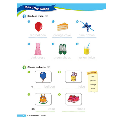 I Can Write English! Starter 1 Student Book with Workbook + eBook