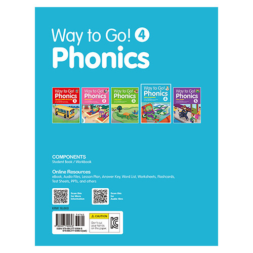 Way to Go! Phonics 4 More Consonants Student&#039;s Book (2nd Edition)(2024)
