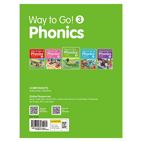Way to Go! Phonics 3 Long Vowels and Sounds Student&#039;s Book (2nd Edition)(2024)