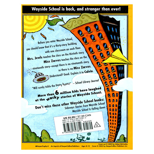 Wayside School #02 / Wayside School Gets a Little Stranger (Paperback)