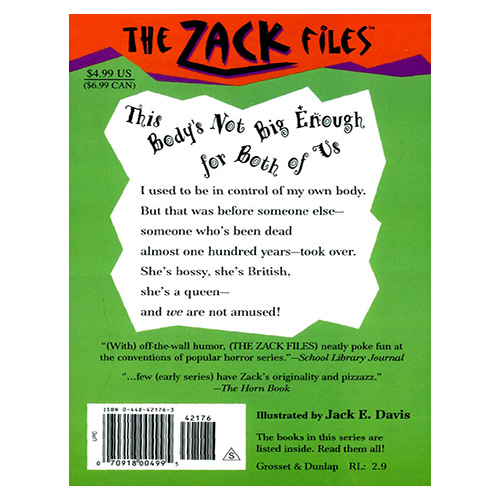 The Zack Files 22 / This Body&#039;s Not Big Enough for Both of Us