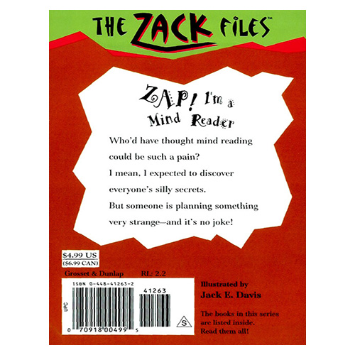The Zack Files 04 / ZAP! I&#039;m a Mind Reader
