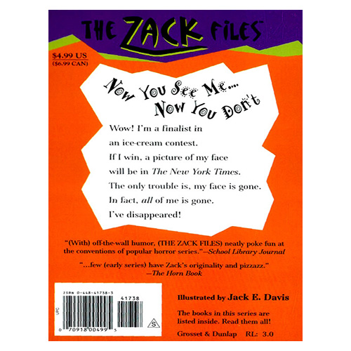 The Zack Files 12 / Now You See Me....Now You Don&#039;t