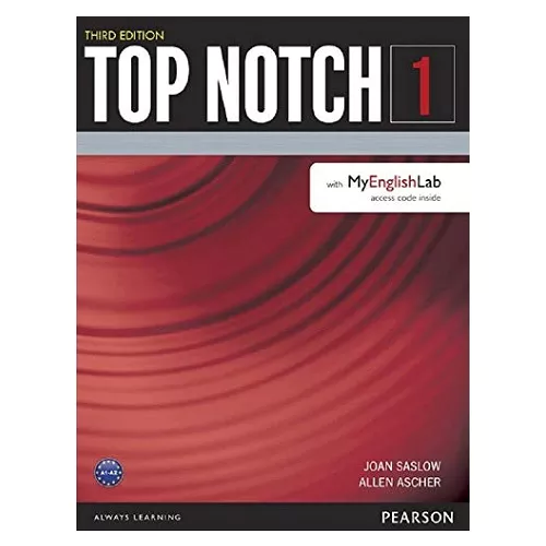 Top Notch 1 Student&#039;s Book with MyEnglishLab (3rd Edition)