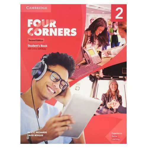 Four Corners 2 Student&#039;s Book with Online Self-Study (2nd Edition)