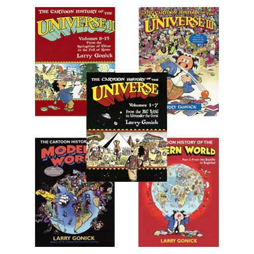 Cartoon History of the Universe 5종 Set