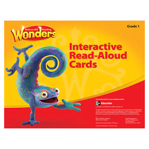 Wonders 1 Interactive Read-Aloud Cards