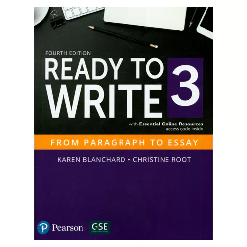 Ready to Write 3 From Paragraph to Essay Student&#039;s Book with Online Resources (4th Edition)