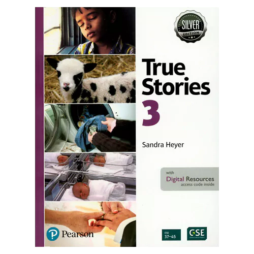 True Stories 3 Student&#039;s Book with Digital Resources Aceess (Silver Edition)