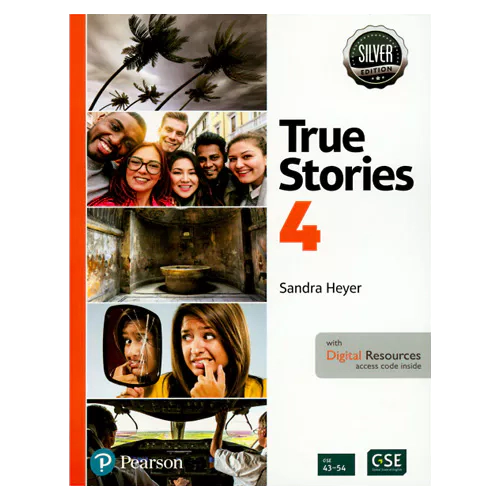 True Stories 4 Student&#039;s Book with Digital Resources Aceess (Silver Edition)