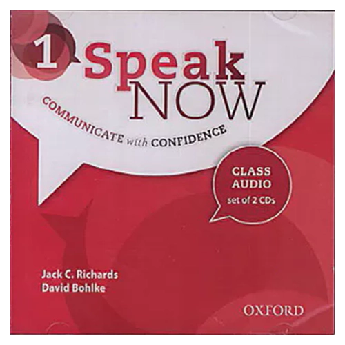 Speak Now 1 Class Audio CD(2)