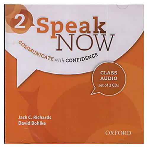 Speak Now 2 Class Audio CD(2)