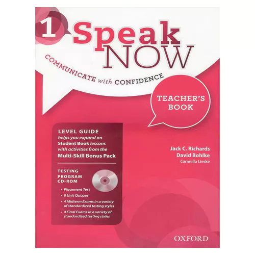 Speak Now 1 Teacher&#039;s Book with Testing Program CD-Rom(1)