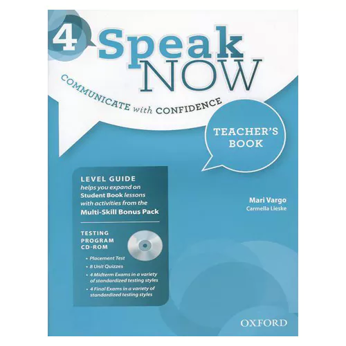 Speak Now 4 Teacher&#039;s Book with Testing Program CD-Rom(1)