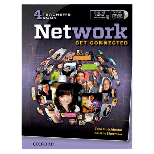 Network 4 Teacher&#039;s Book with Testing Program CD-ROM