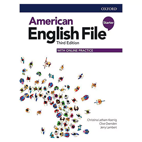 American English File Starter Student&#039;s Book with Online Practice Access Code (3rd Edition)