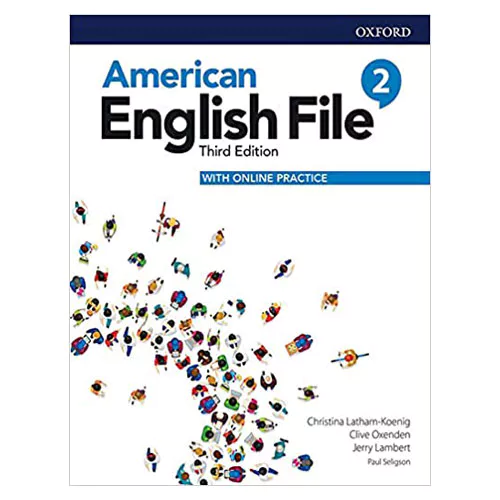 American English File 2 Student&#039;s Book with Online Practice Access Code (3rd Edition)