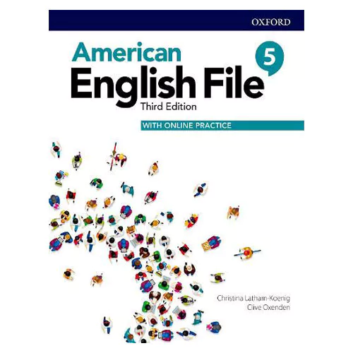 American English File 5 Student&#039;s Book with Online Practice Access Code (3rd Edition)