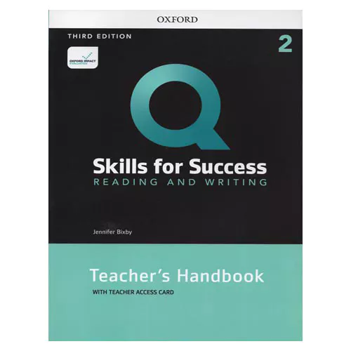 Q Skills for Success Reading &amp; Writing 2 Teacher&#039;s Handbook Teacher Access Code Card (3rd Edition)