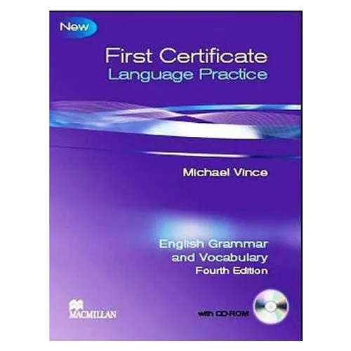 English Grammar and Vocabulary Language Practice First Certificate Student&#039;s Book with Answer Key &amp; CD-Rom(1) (4th Edition)