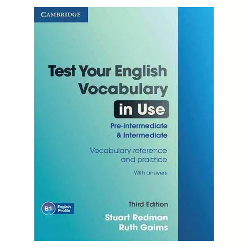 Test Your English Vocabulary in Use Pre-Intermediate &amp; Intermediate Student&#039;s Book with Answer Key (3rd Edition)