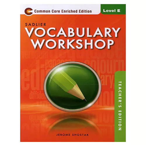 Vocabulary Workshop E Teachers Edition (Enriched Edition)