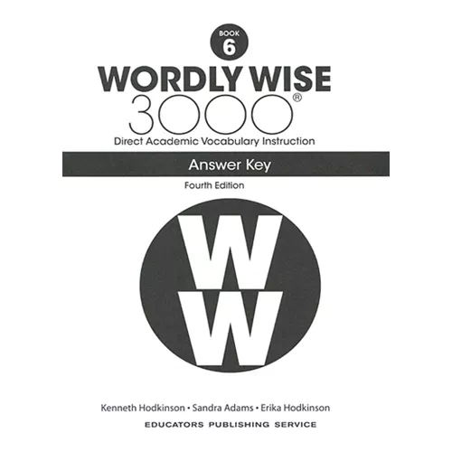 EPS Wordly Wise 3000 06 Answer Key (4th Edition)