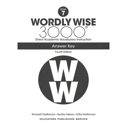 EPS Wordly Wise 3000 07 Answer Key (4th Edition)