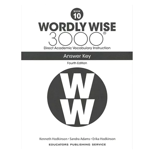 EPS Wordly Wise 3000 10 Answer Key (4th Edition)