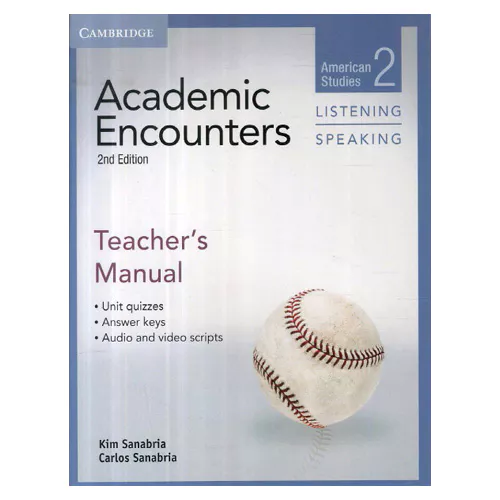Academic Encounters Listening &amp; Speaking 2 American Studies Teacher&#039;s Manual (2nd Edition)