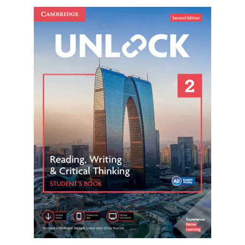 Unlock Reading, Writing &amp; Critical Thinking 2 Student&#039;s Book with Online Workbook &amp; Video Download (2nd Edition)