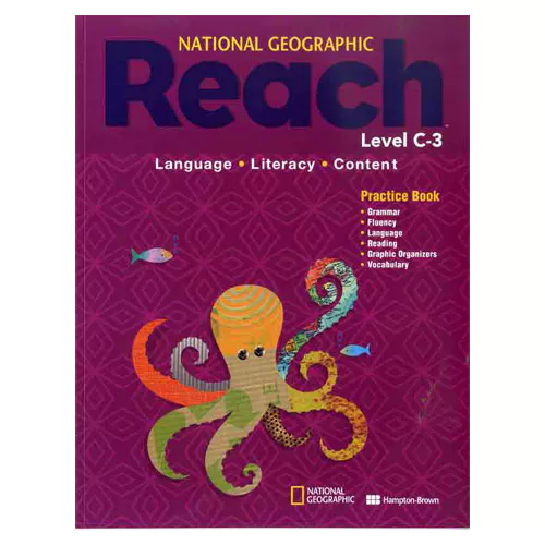 National Geographic Reach Language, Literacy, Content Grade.2 Level C-3 Practice Book