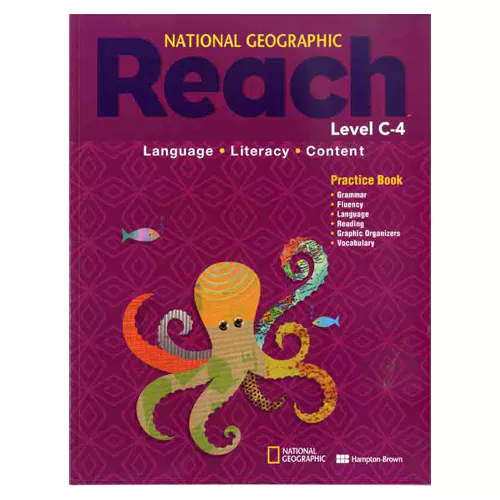 National Geographic Reach Language, Literacy, Content Grade.2 Level C-4 Practice Book