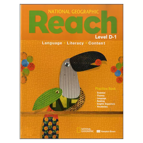 National Geographic Reach Language, Literacy, Content Grade.3 Level D-1 Practice Book