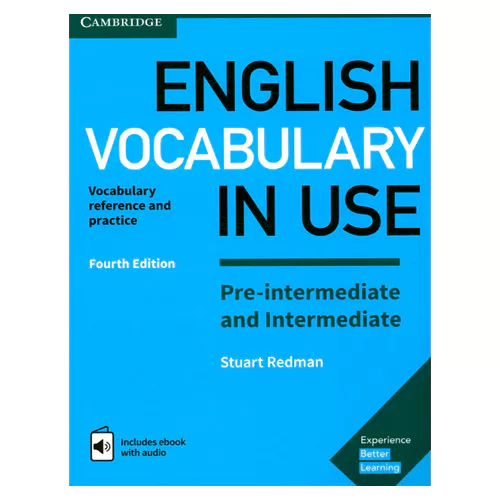 English Vocabulary in Use Pre-Intermediate &amp; Intermediate Student&#039;s Book with Answer Key &amp; eBook (4th Edition)
