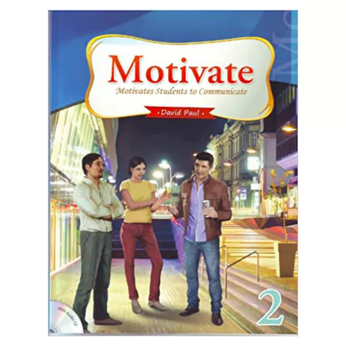 Motivate 2 Motivates Students to Communicate Student&#039;s Book with Audio CD(1)
