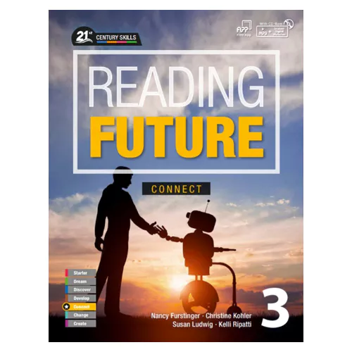 New Reading Future Connect 3 Student&#039;s Book with Workbook &amp; MP3 + Student Digital Materials CD-Rom(1)