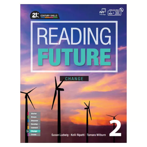 New Reading Future Change 2 Student&#039;s Book with Workbook &amp; MP3 + Student Digital Materials CD-Rom(1)