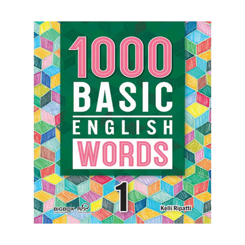 1000 Basic English Words 1 Student&#039;s Book (New Cover) with QR Code