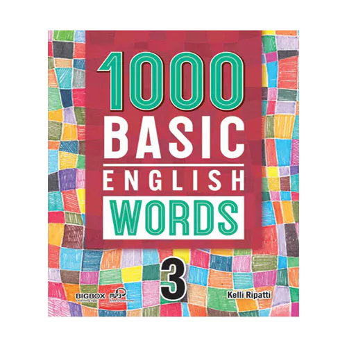 1000 Basic English Words 3 Student&#039;s Book (New Cover) with QR Code