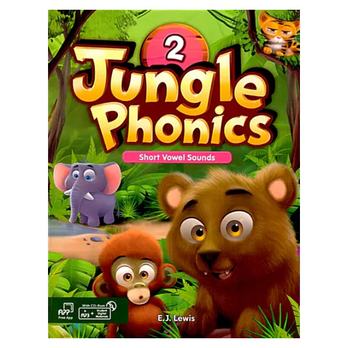 Jungle Phonics 2 Short Vowel Sounds Student&#039;s Book with Hybrid CD(1)